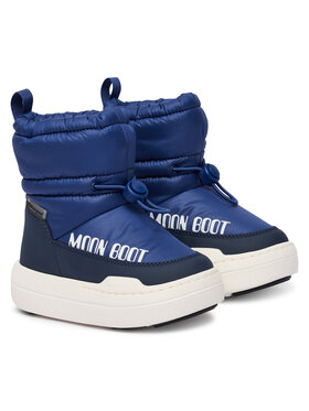 Moon Boot Moon Boot Sniego batai Jr Park Tube Mid Wp 80D3440090 S Tamsiai mėlyna