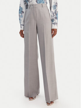 Marella Marella Stoffhose Giunchi 2613131101 Grau Straight Fit