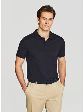 Pako Lorente Pako Lorente Polo P26SF-TX-012 Granatowy Classic Fit