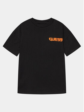 Guess Guess T-shirt Boxy Ss L4RI27 K8HM4 Nero Boxy Fit