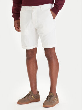 Tommy Jeans Tommy Jeans Stoffshorts Scanton DM0DM22852 Écru Slim Fit