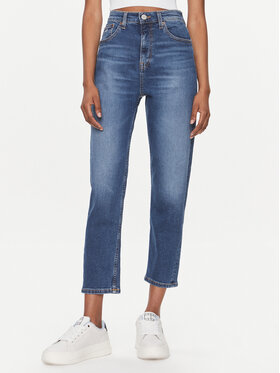 Tommy Jeans Tommy Jeans Τζιν Izzie Hgh Sl Ank Ah5150 DW0DW17194 Σκούρο μπλε Straight Leg