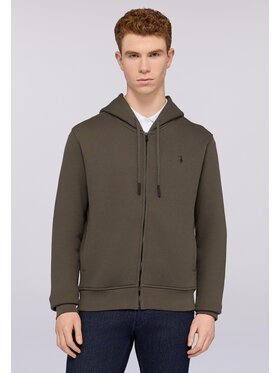 Trussardi Trussardi Kardigan G8068000028N035 Zielony Regular Fit