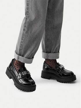Guess Guess лоуфъри с дебела подметка EO-CS6729-03 Черен
