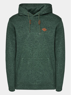 Quiksilver Quiksilver Džemperis ar kapuci Keller Otlr EQYFT04837 Zaļš Regular Fit