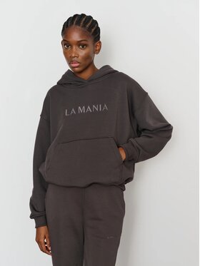 La Mania La Mania Bluza BROOK Szary ciemny Basic Fit