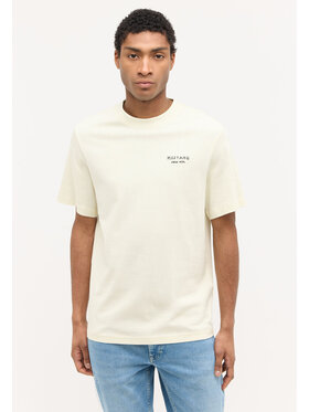 Mustang Mustang T-shirt AUSTIN Beige Regular Fit