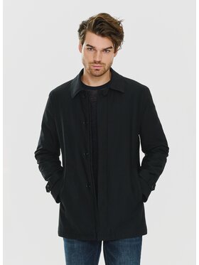 Pako Lorente Pako Lorente Płaszcz P23WF-7X-011 Czarny Classic Fit