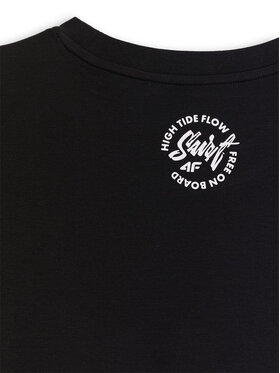 4F 4F T-shirt CATCH THE WAVE Nero Regular Fit
