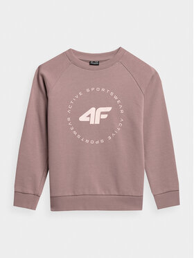 4F 4F Felpa 4FJAW23TSWSF637 Beige Regular Fit