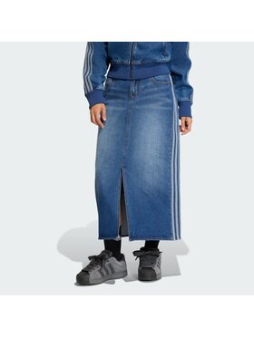 adidas adidas Spódnica jeansowa 159757 Błękitny Regular Fit