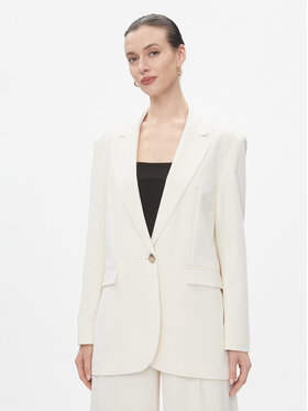 MAX&Co. MAX&Co. Giacca da abito Insegna Bianco Regular Fit