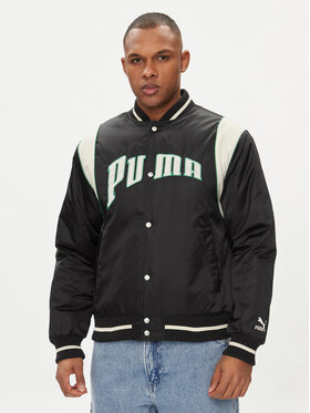 Puma Puma Куртка бомбер Varsity 623691 Чорний Oversize