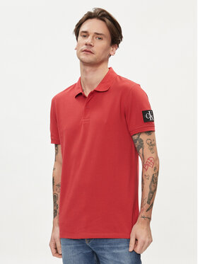 Calvin Klein Jeans Calvin Klein Jeans Tricou polo J30J323394 Roșu Regular Fit