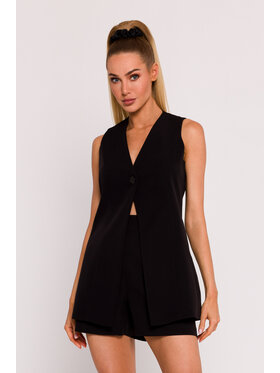 Made of Emotion Made of Emotion Marynarka M776 Czarny Generous Fit