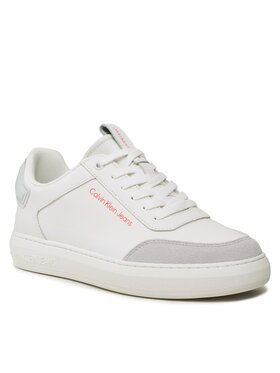 Calvin Klein Jeans Calvin Klein Jeans Sneakersy Casual CUpsole High/Low Freq YM0YM00670 Biały