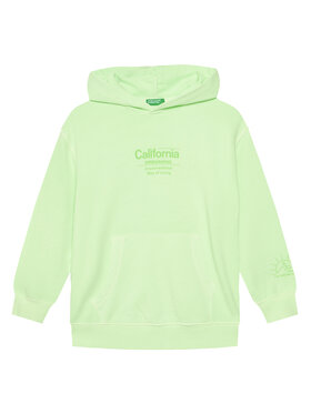 United Colors Of Benetton United Colors Of Benetton Felpa 3WITC204G Verde Relaxed Fit