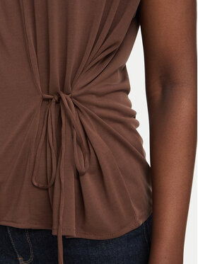 Nine West Nine West Bluse 62TSD1100 Braun Regular Fit