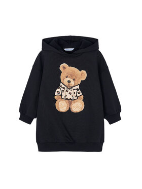 Mayoral Mayoral Трикотажна сукня 4928 Чорний Regular Fit