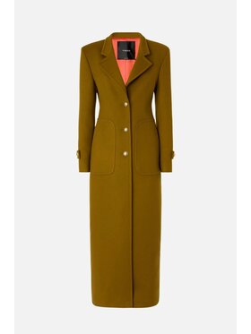 PINKO PINKO Płaszcz zimowy Verici Cappoto Zielony Tailored Fit