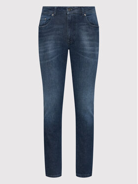 KARL LAGERFELD Jeans Hlače 265840 500899 Mornarsko Modra Regular Fit