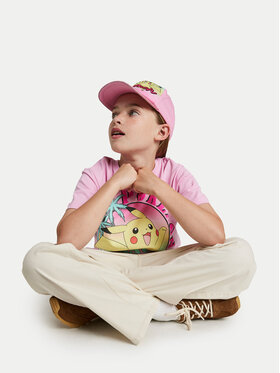 NAME IT NAME IT T-shirt Fami Pokemon 13240888 Ružičasta Standard Fit