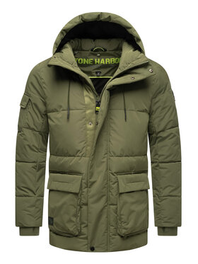 Stone Harbour Stone Harbour Kurtka zimowa Lauroo Zielony Regular Fit