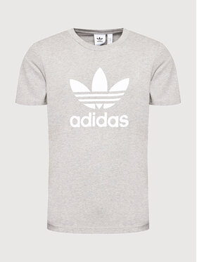 adidas adidas T-Shirt adicolor Classics Trefoil H06643 Szary Regular Fit