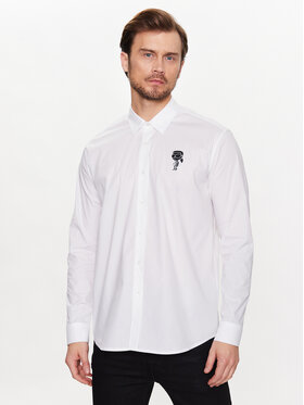 KARL LAGERFELD KARL LAGERFELD Košeľa 605982 531600 Biela Regular Fit