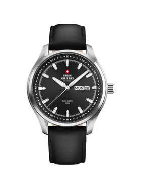 Swiss Military by Chrono Swiss Military by Chrono Zegarek SM34116.04 Czarny