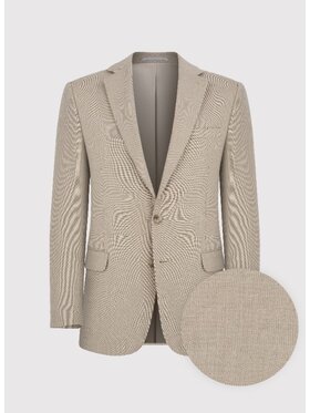 Pako Lorente Pako Lorente Marynarka P25SF-3G-031 Beżowy Super Slim Fit