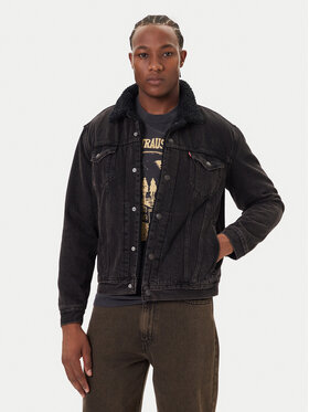 Levi's® Levi's® Džinsa jaka Type III Sherpa 16365-0291 Melns Regular Fit
