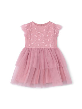 Mayoral Mayoral Elegantes Kleid 3914 Rosa Regular Fit