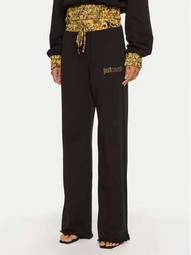 Just Cavalli Just Cavalli Melegítő alsó 77PAAE21 Fekete Regular Fit