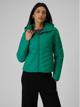 4F 4F Kurtka puchowa EVERYDAY ACTIVE Zielony Slim Fit
