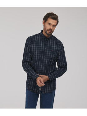 Lee Cooper Lee Cooper Koszula NEW TENBY Granatowy Comfort Fit