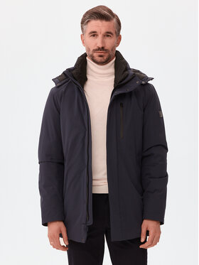 Evenemen Evenemen Kurtka zimowa SVEN NAVY Granatowy Slim Fit