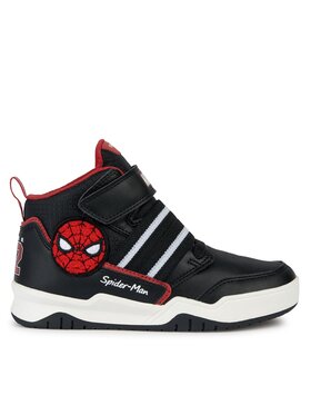 Geox Geox Tenisice SPIDER-MAN J Perth Boy J367RD 05411 C0048 S Crna