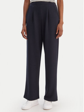 Vero Moda Vero Moda Hlače iz tkanine Hali 10339404 Mornarsko modra Straight Fit