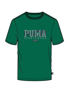 Puma Puma T-Shirt 674486 Zielony Regular Fit