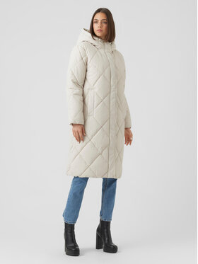 Vero Moda Vero Moda Zimné bundy Adelaloa 10267606 Écru Regular Fit