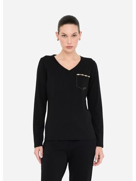 Liu Jo Liu Jo Longsleeve TF5170JS00322222 Nero Regular Fit