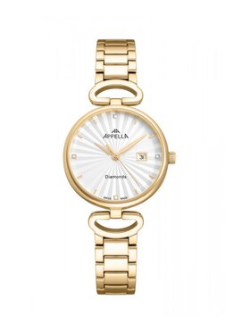 Appella Appella Zegarek L50008.1193DQ Złoty