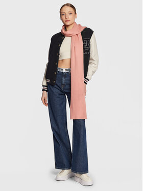 Tommy Jeans Tommy Jeans Зимен шал Flag Scarf AW0AW13667 Розов