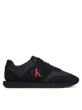 Calvin Klein Calvin Klein Sneakers Retro Runner Band Lth-Su HM0HM02212 Schwarz