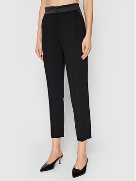 Marella Marella Chino Izabel 31360213 Crna Regular Fit
