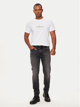 Calvin Klein Jeans Jeans Hlače J30J326360 Črna Slim Fit