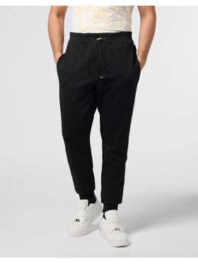 PHILIPP PLEIN PHILIPP PLEIN Spodnie dresowe 30025 Czarny Jogger Fit