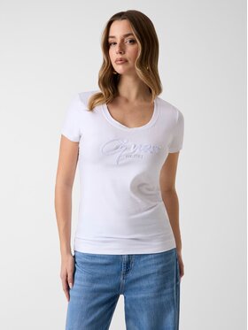 Guess Guess T-Shirt 181825 Biały Classic Fit