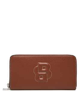 BOSS BOSS Große Damen Geldbörse Anett Ziparound 50536354 Braun